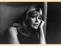 Hildegard Knef und Foto: Ulrich Mack, Percha 1964, Quelle: Filmmuseum Berlin